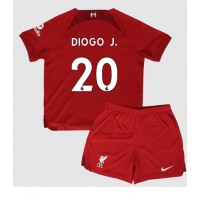 Liverpool Diogo Jota #20 Fußballbekleidung Heimtrikot Kinder 2022-23 Kurzarm (+ kurze hosen)